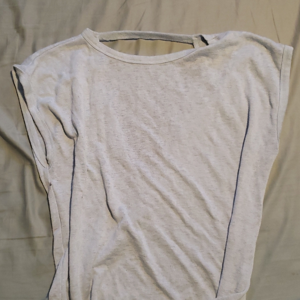 Baby blue top